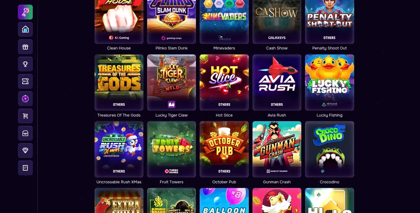 Мобильная версия Paradise Casino на смартфоне